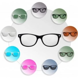 Wayfarer Classic 80s Sunglasses for Men and Women - Retro Frame-Polarized Shades - C018UIENWN8 $9.29