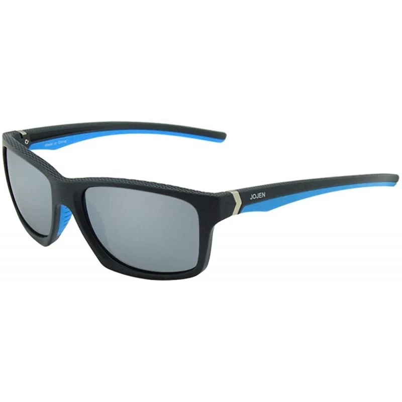 Round Polarized Sports Sunglasses for men women Baseball Running Cycling Fishing Golf Tr90 ultralight Frame JE001 - CP18WR5KO...