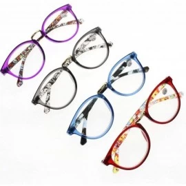 Oval New Women Oval Bohemian Style Spring Hinges Reading Glasses Reader +1.00 ~ +4.00 - All - CR18HHWGDR5 $47.97