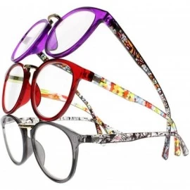 Oval New Women Oval Bohemian Style Spring Hinges Reading Glasses Reader +1.00 ~ +4.00 - All - CR18HHWGDR5 $23.98