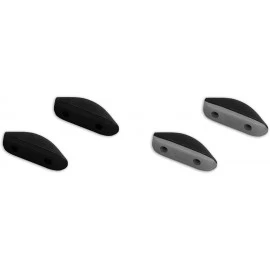 Goggle Replacement Nosepieces Accessories Crosslink Black&Grey (Euro Fit) - CL18DROXZ69 $23.55