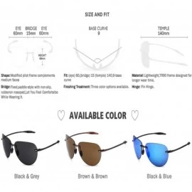 Sport Classic Sports Sunglasses Men Women Driving Golf Pilot RimlUltralight Frame Sun Glasses UV400 Gafas De Sol - CG197Y6S94...