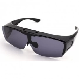 Oversized 1 Sale Fitover Lens Covers Sunglasses Wear Over Prescription Glass Polarized St7659pl - CF18EZE8Q8C $16.52