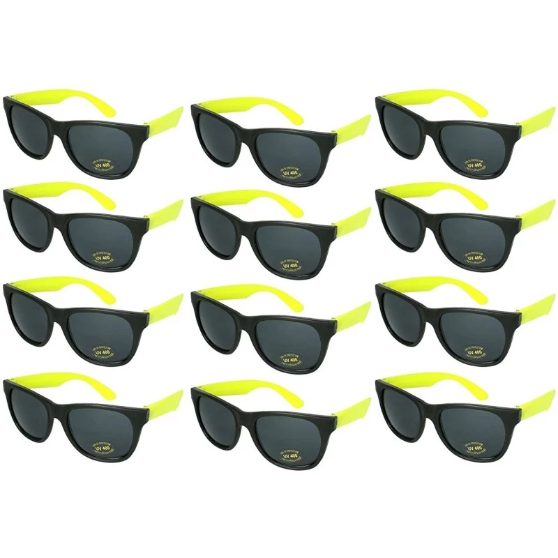 Sport Sunglasses Favors certified Lead Content - Adult-yellow - CY18EE5AULX $9.70