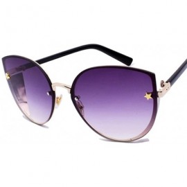 Cat Eye New Women's Sunglasses - Men's and Women's Fashion cat Eye Sunglasses - Women's UV Sunglasses - 1 - CY18SY262MK $52.50
