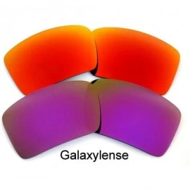 Oversized Replacement Lenses Eyepatch 1&2 Ash Gray Color Polarized-100% UVAB - Purple&red - CO127A96W3N $12.40