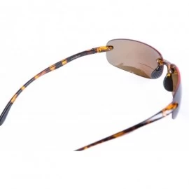 Rectangular Polarized Bifocal Reading Lightweight Sunglasses - Tortoise - C112MSDCRD1 $24.64