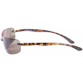 Rectangular Polarized Bifocal Reading Lightweight Sunglasses - Tortoise - C112MSDCRD1 $24.64