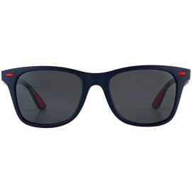 Aviator 2019 Classic Polarized Sunglasses Women Men Darkblue Gray C01 - Black Greeng15 C09 - CJ18XE0YQLM $10.93