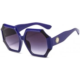 Oversized Oversized Photochromic Sunglasses-Gradient Polarized Shade Glasses Women - B - CC190O7A6EA $57.76