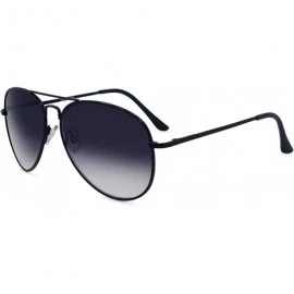 Oversized C Moore Full Reader Aviator Sunglasses for Women and Men NOT BIFOCALS - Black - CY1953CN53E $27.10