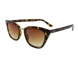 Sport Cassia - Womens Small Modern Cateye Sunglasses - Tortoise - CB18S9GDXUH $24.27