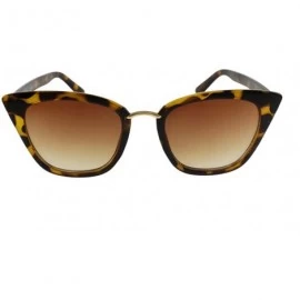Sport Cassia - Womens Small Modern Cateye Sunglasses - Tortoise - CB18S9GDXUH $10.09
