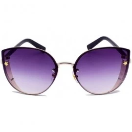 Cat Eye New Women's Sunglasses - Men's and Women's Fashion cat Eye Sunglasses - Women's UV Sunglasses - 1 - CY18SY262MK $46.74