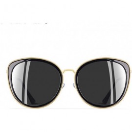 Aviator New 2019 Cat Eye Sunglasses Women Gradient Lens Polarized C1Gray - C2brown - C818XAIWDHW $14.65