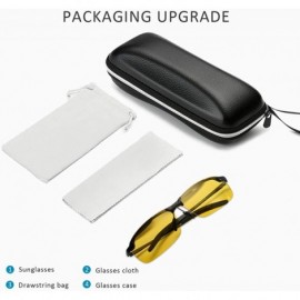 Sport Men Night Vision Sunglasses for Driving Polarized Photochromatic Eyewear Gradient lens Alloy Frame UV400 Outdoor - CS18...