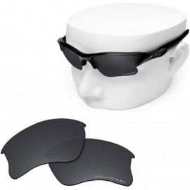 Shield Replacement Lenses Compatible with Flak Jacket XLJ Sunglass - Black Polycarbonate Combine8 Polarized - CO184MXISM8 $55.87