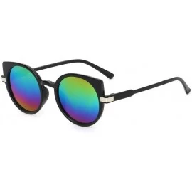 Goggle Sun Glasses Sunglasses Ocean Lens-White - C2199I7D3H4 $45.22