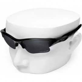 Shield Replacement Lenses Compatible with Flak Jacket XLJ Sunglass - Black Polycarbonate Combine8 Polarized - CO184MXISM8 $51.78