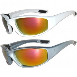 Goggle Riding Glasses - Assorted Colors (2 Pack) - CL17YD3OHRN $29.99