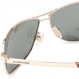 Aviator Kona Polarized Aviator Sunglasses - Gold - CY115WRX4TR $29.30