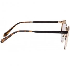 Oval Womens Cat Eye Sunglasses Polarised Summer Shades - Black - Brown - CT18EOMSD3T $35.43