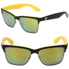 Wayfarer New Department Store Wayfarer Sunglasses by Biohazard SA26166 - Yellow - CM11KH2J01N $9.75