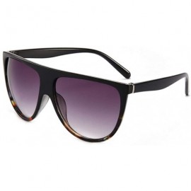 Aviator 2019 New Large Box Luxury Brand Design Sunglasses Ms. Men's Universal C6 - C6 - C218YZWOOE5 $9.09