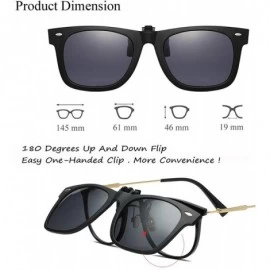 Sport Polarized Sunglasses Anti Glare Prescription Rectangle - CD18S6N9SN7 $11.70