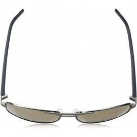 Rectangular Men's Pld2040/S Rectangular Sunglasses - Dark Blue Ruthenium/Brown Polarized - CP12MAJP2FA $44.90