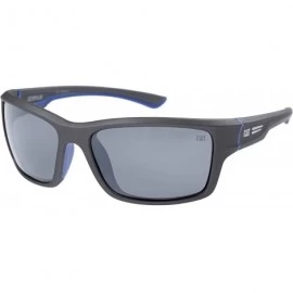 Sport Men's Ridge Wrap Sunglasses - Matte Grey - CL18RIEZ2MK $45.97