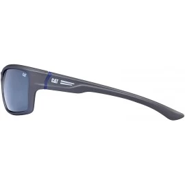 Sport Men's Ridge Wrap Sunglasses - Matte Grey - CL18RIEZ2MK $23.88