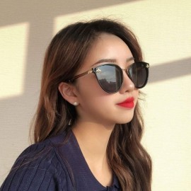 Aviator sunglasses-Fashion UV Protection sunglasses for Men Women vintage glasses retro sunglasses sunglasses round - C - CX1...