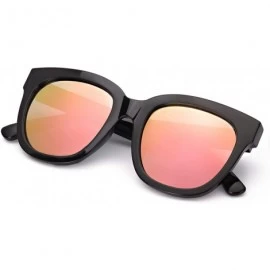 Oversized Womens Sunglasses Polarized-Mirrored Sunglasses for Women with UV400 Protection for Outdoor - C018RZZM9X5 $33.92