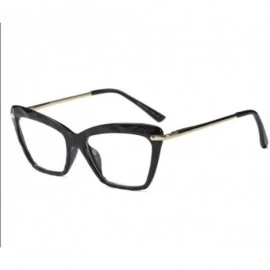 Rimless Cuadrada Mujeres tendencia Computadora Feminino - Black - C5196UOEC7U $9.10