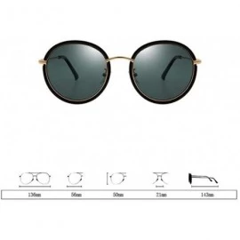 Aviator Men's and women's stainless steel frame sunglasses- classic aviator sunglasses - A - CM18RXG62HM $36.71