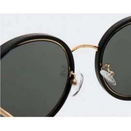 Aviator Men's and women's stainless steel frame sunglasses- classic aviator sunglasses - A - CM18RXG62HM $36.71