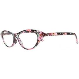 Cat Eye New Women Luxury Rhinestone Cat Eye Reader Eyewear Reading Glasses +1.00 ~ +4.00 - Green - C718HG060HL $17.93