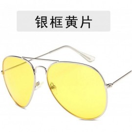 Semi-rimless Retro Round Oversized Sunglasses Men Transparent Dazzle Sun Glasses Women Vintage Metal Frame Eyewear UV400 - 5 ...