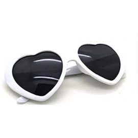 Wayfarer Dozen Pack Heart Sunglasses Party Favor Supplies Holiday Accessories Collection - Adult White - CX18G7EEDW4 $23.02