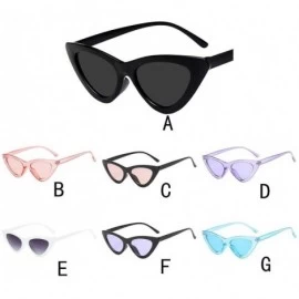 Cat Eye Clearance! Cat Eye Glasses-Unisex Vintage Retro Sunglasses Fashion Radiation Polarized Protection Eyewear (C) - CL18Q...