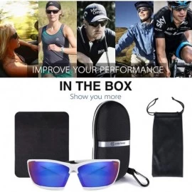 Goggle Polarized Sports Sunglasses for men women Cycling running driving Baseball Fishing Golf Superlight Frame - CQ18RLKAG7S...