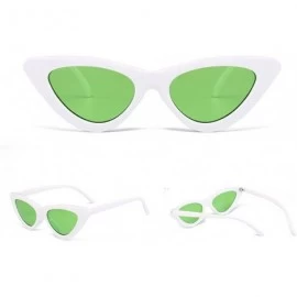 Cat Eye Retro Vintage Fashion Cat Eye Sunglasses for Women Goggles Plastic Frame (F) - F - CO199AQA0XY $10.39