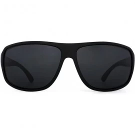 Wrap Polarized Sports Sunglasses for Men Baseball Running Cycling Fishing Driving Golf Softball Hiking Sun Glasses - CJ192W54...