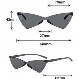 Goggle Cat Eye Sunglasses for Women Fashion Polarized Butterfly knot Sunglasses UV Protective Glasses for Outdoor - CN18NENAM...