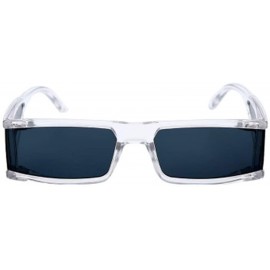 Sport Fashionable Lady Sunglasses Personality Square Box Shot Glasses - 4 - C0190KX3XSW $26.99