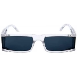 Sport Fashionable Lady Sunglasses Personality Square Box Shot Glasses - 4 - C0190KX3XSW $61.12