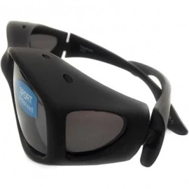 Sport Solar Shield Fit Over Your RX Glasses Polarized Sunglasses (1526) + Free Cleaning Cloth - C612NABVVK4 $40.34