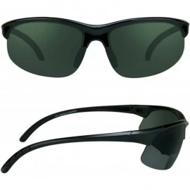 Rimless Semi Rimless blue blocker HD Vision bifocal sunglasses (Smoke- 2.50) - C518046OY3A $27.15