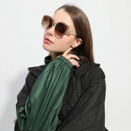 Semi-rimless Women Glasses Cat Eye Sunglasses Brand Designer Italy Fashion Luxury Sun Female Gradient Eyewear Shades - Gold -...